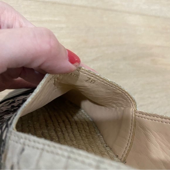 Loeffler Randall Maya Espadrille Leather Flats - Picture 6 of 8